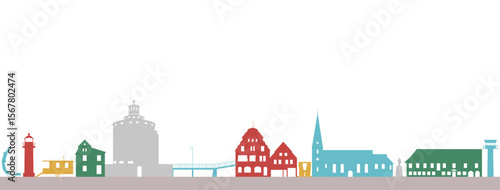 Eckernfoerde Skyline "NO AI"