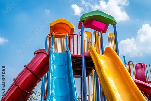 Fototapeta Naklejka Na Ścianę i Meble -  playground in the park