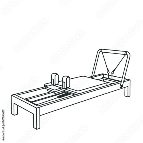 Pilates Reformer Art