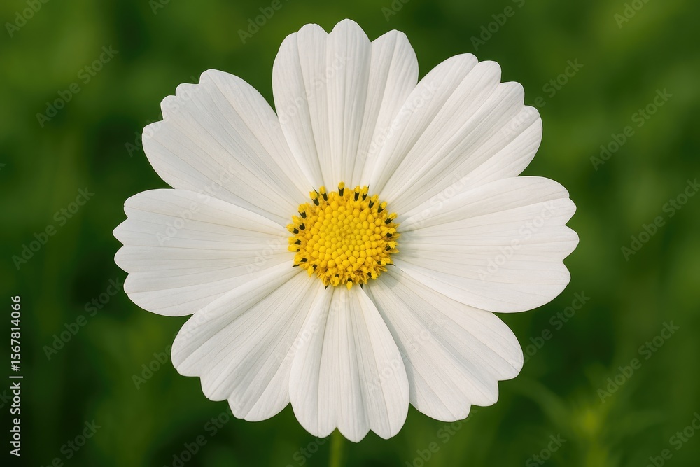 Fototapeta premium A Blossom with a Bright Yellow Core
