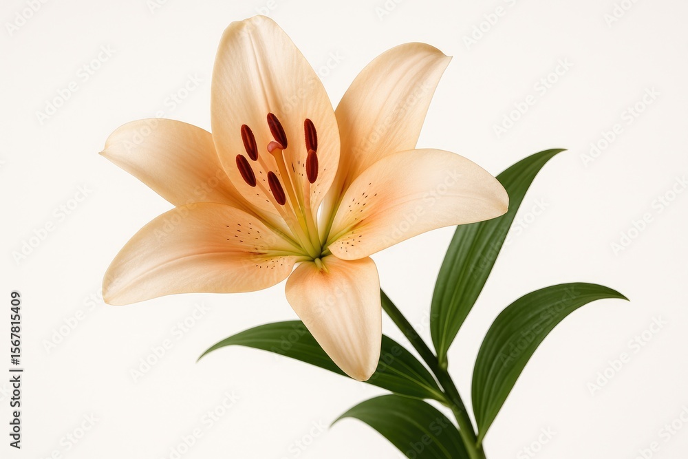 Obraz premium Stunning Exotic Hybrid Lily Bloom