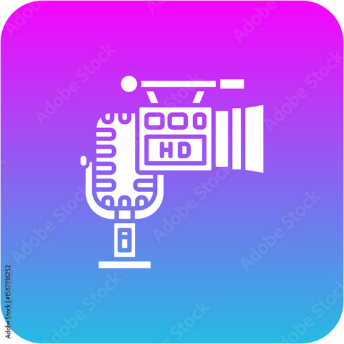 Broadcast video Icon
