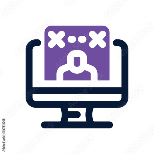 login duotone icon. Sleek and modern vector icon for websites, mobile apps, marketing materials, and corporate design. Fully scalable and ready to use.