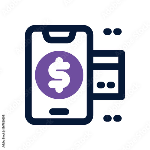 payment duotone icon. Sleek and modern vector icon for websites, mobile apps, marketing materials, and corporate design. Fully scalable and ready to use.