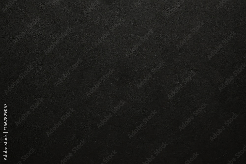Fototapeta premium Dark wall surface with textured black finish