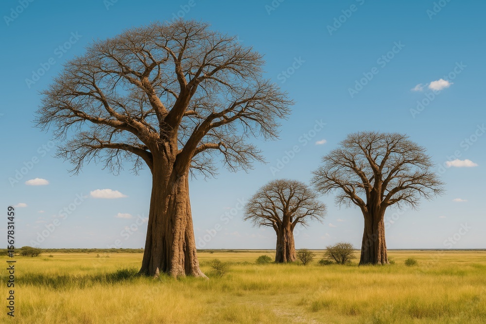 Fototapeta premium The Legendary Baobab Tree of Baines