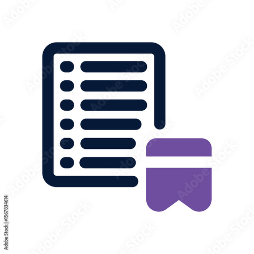 wishlist duotone icon. Sleek and modern vector icon for websites, mobile apps, marketing materials, and corporate design. Fully scalable and ready to use.