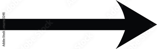Right-side pointing black arrow on a transparent background. Themes include direction, navigation, pointing symbols.
