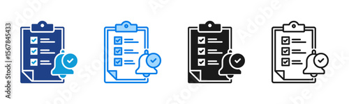 Task Escalation icon sheet multiple style collection