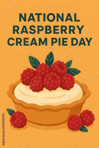 Celebrate the Sweetness of Raspberry Cream Pie Day