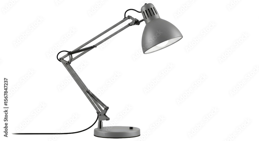 Sleek Adjustable Metal Desk Lamp: Modern Office & Home Lighting Sleek Adjustable Metal Desk Lamp: Modern Office & Home Lighting