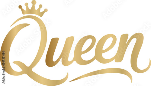 Royal Queen Crown Luxury Logo