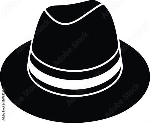 fedora on white background.eps
