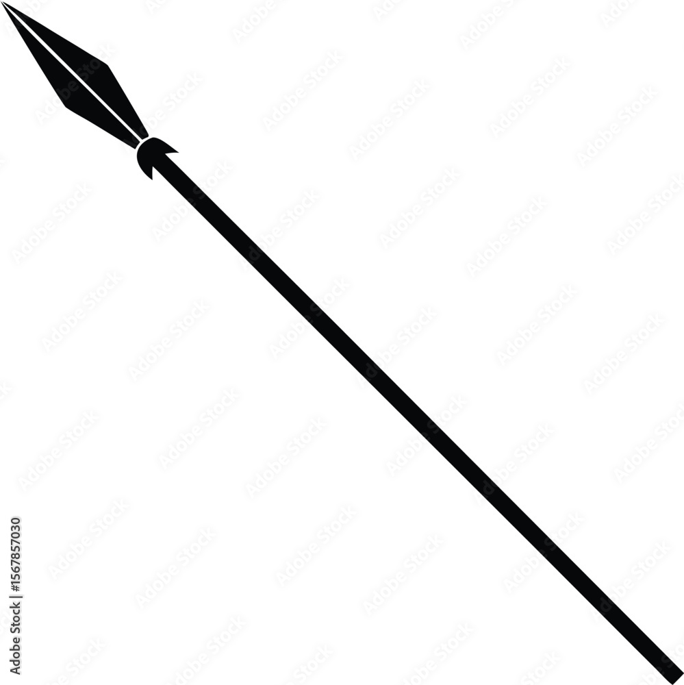 Obraz premium javelin on white background.eps