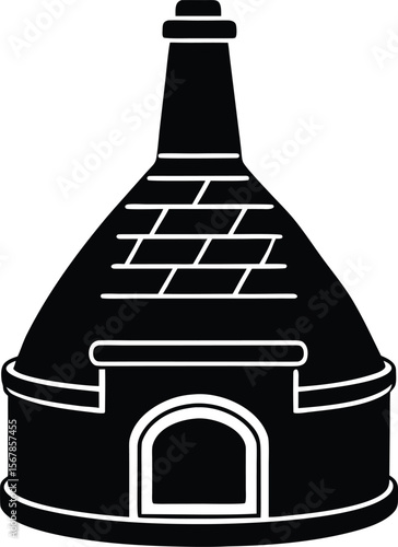 kiln on white background.eps