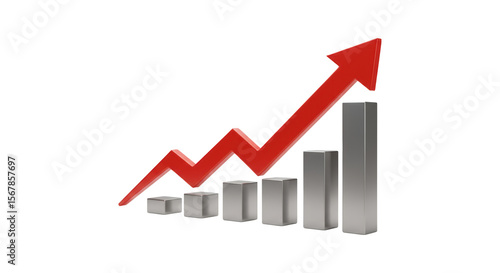 Free Download Analyzing Upward Trends Business Growth and Financial Performance Metrics Visualization - GFXLoad