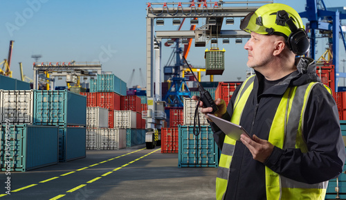 Dock supervisor in safety v...