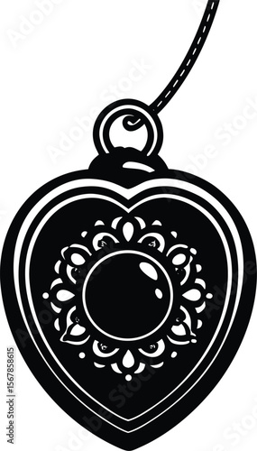 locket on white background.eps