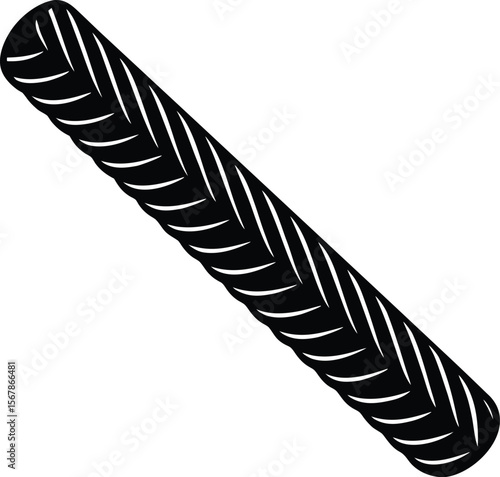 rebar on white background.eps
