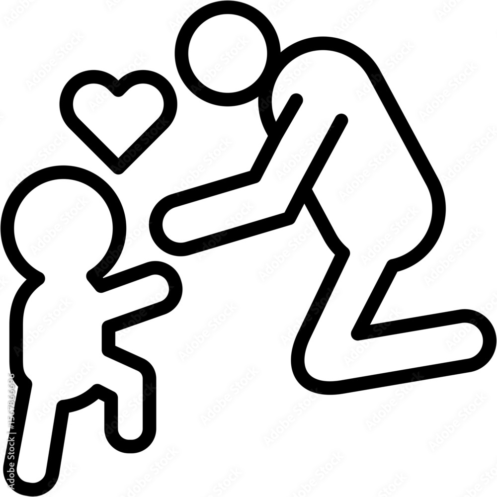 Baby Steps Icon Baby Steps Icon