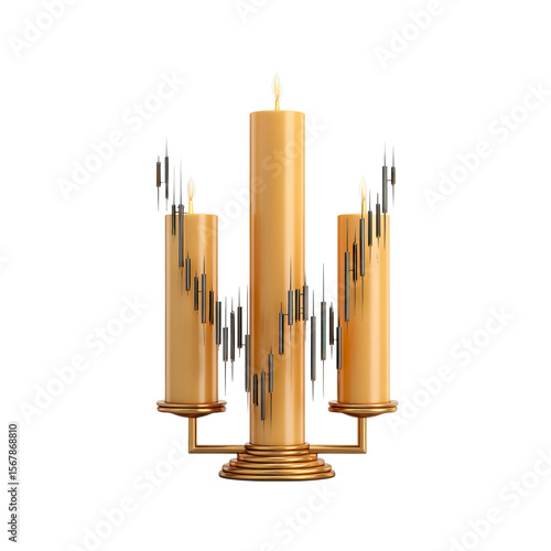 candlestick with candles