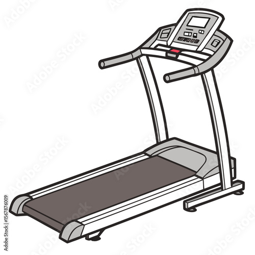 Treadmill exercise machine fitness workout