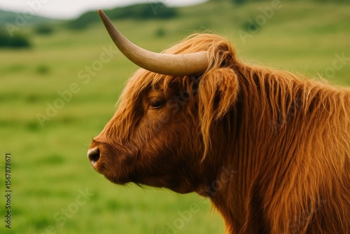 A detailed profile of a youthful mountain dweller's face