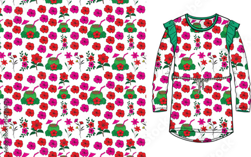 print ready seamless pattern design for cloths