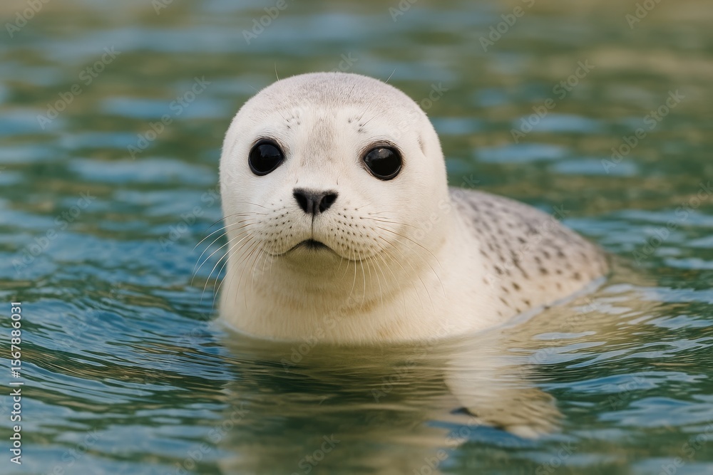 Fototapeta premium Adorable Seal Species in Nature