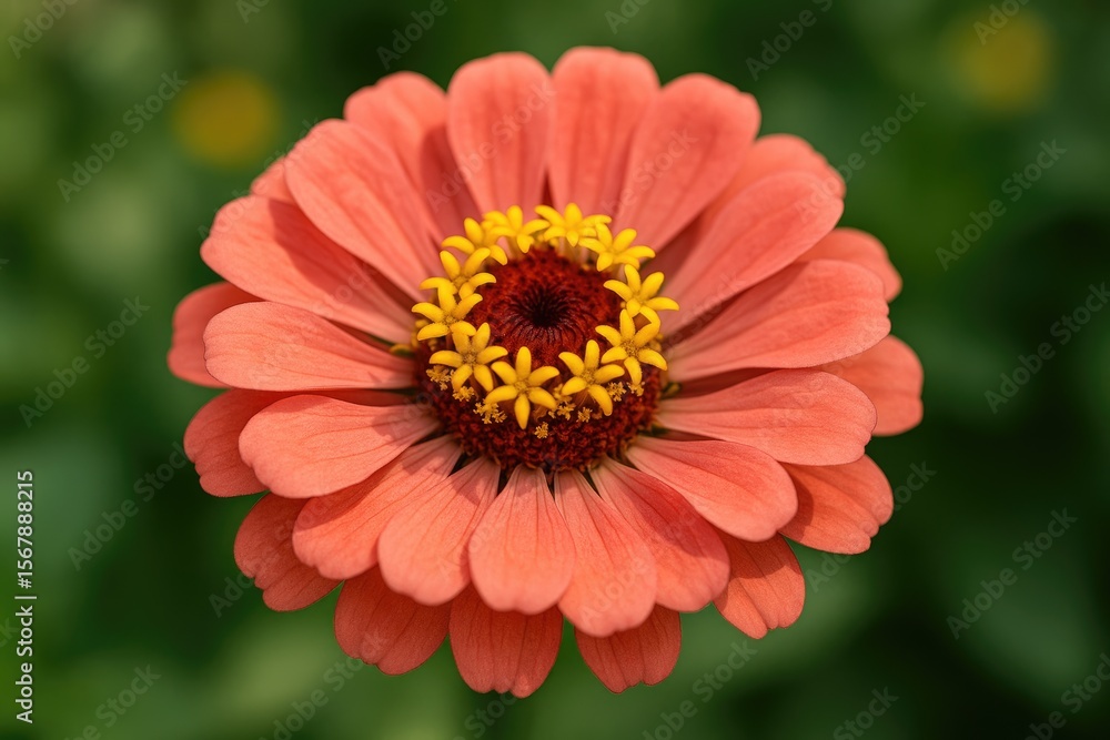 Detailed view of a blooming flower Detailed view of a blooming flower