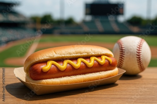 Wallpaper Mural Baseball stadium hot dog experience Torontodigital.ca