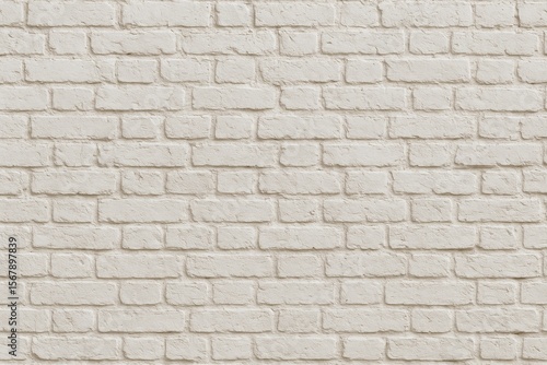 Wallpaper Mural Vintage white brick wall with textured dents as background Torontodigital.ca