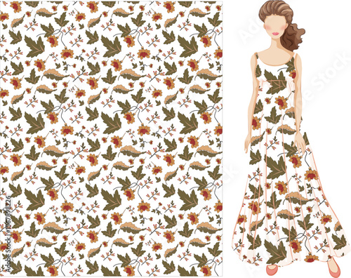 print ready seamless pattern design for cloths