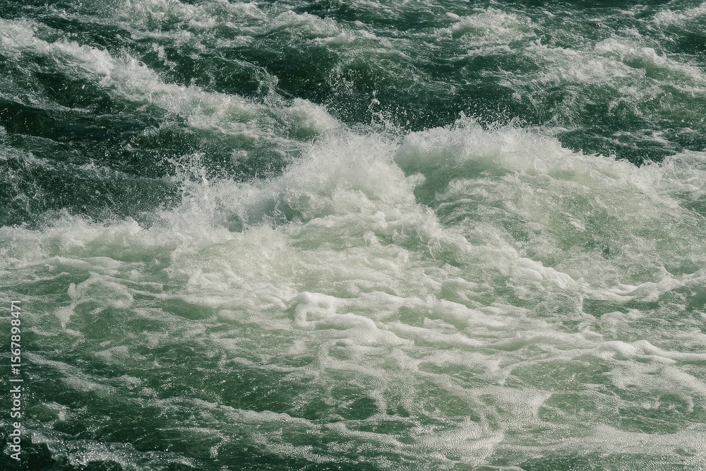 Fototapeta premium Background featuring white water rapids