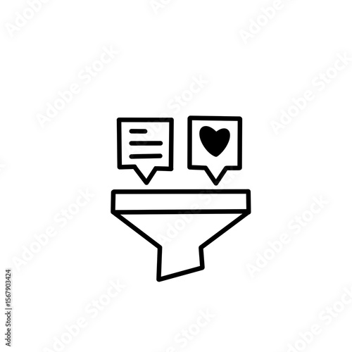 vector illustration of a symbol of internet