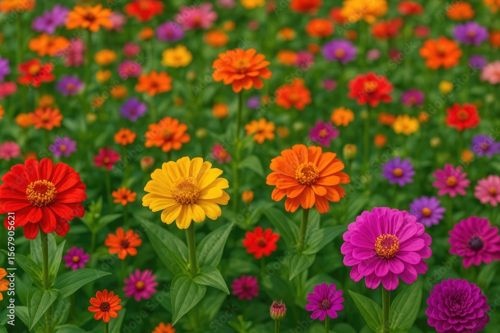 The stunning appeal of vibrant and multicolored blossoms The stunning appeal of vibrant and multicolored blossoms
