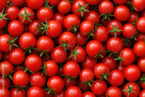 Close-up of freshly picked cherry tomatoes © The 2R Artificiality