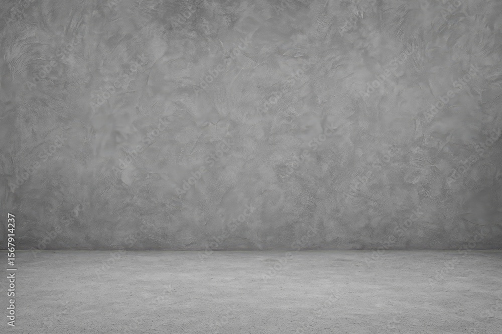 Urban industrial style with gray cement wall and stone flooring Urban industrial style with gray cement wall and stone flooring