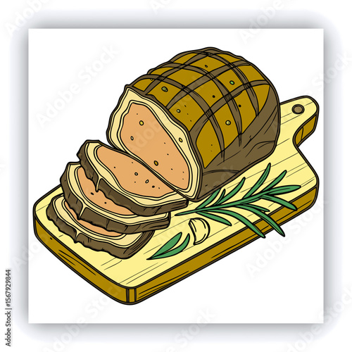 brazier. Fried eggplant, potatoes, peppers, tomatoes in pan. Vegetarian dish. View from above. Wooden background. Copy space