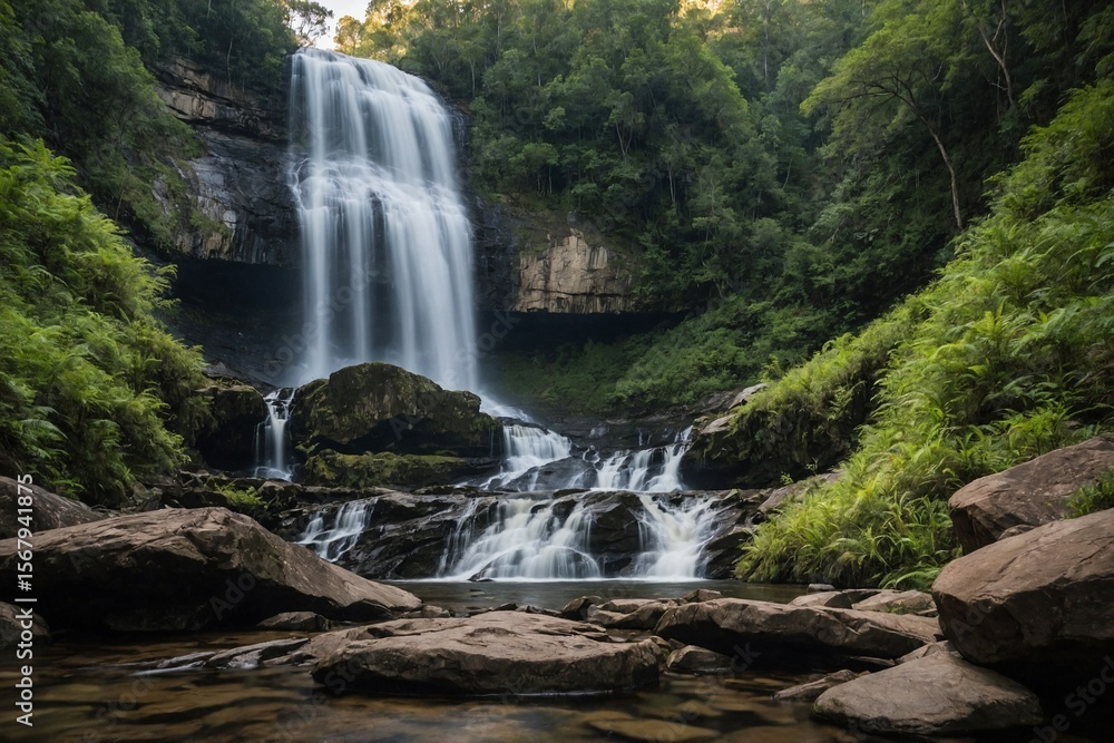 Obraz premium Upper Catabwa Falls