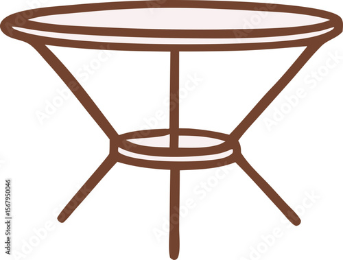table illustration svg