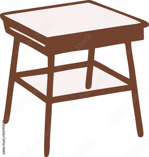 table illustration svg