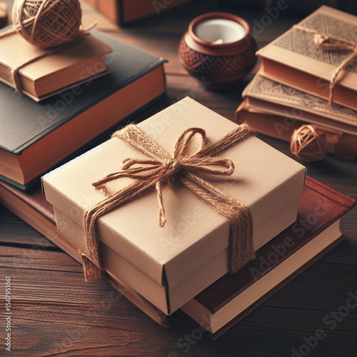 gift box with ribbon