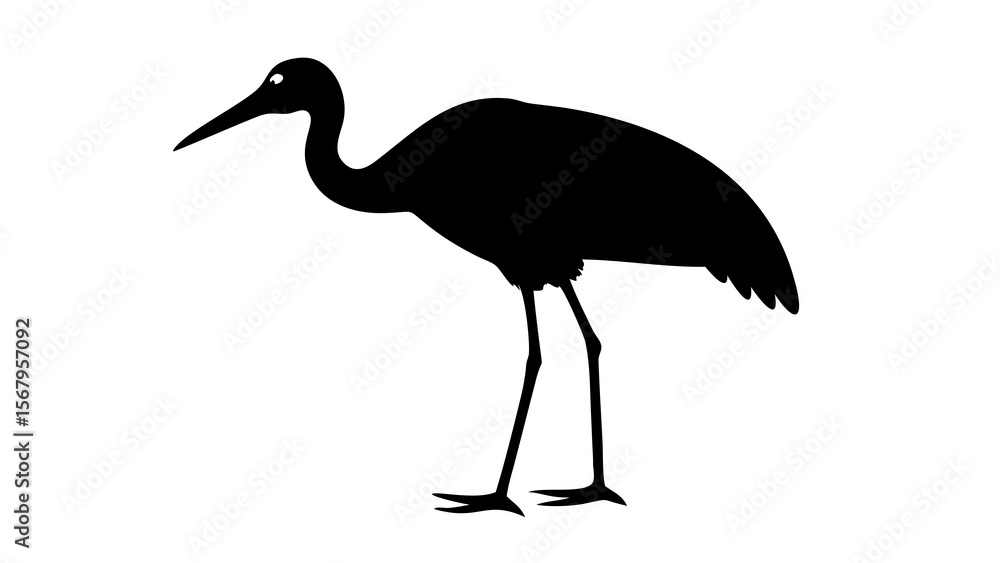 Fototapeta premium Animal Outline Silhouette Vector Icon