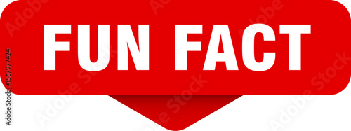 fun fact sticker. fun fact sign on transparent background