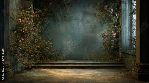 studio backdrop or background suitable for use with portraits products