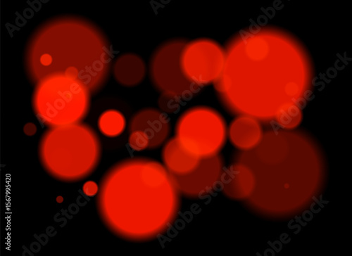 Colorful glowing circles with soft blur create floating dreamy composition. Overlapping round shapes form gentle visual flow on dark background with subtle light transitions.