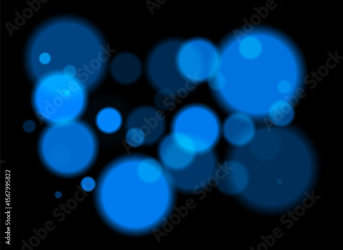 Colorful glowing circles with soft blur create floating dreamy composition. Overlapping round shapes form gentle visual flow on dark background with subtle light transitions.