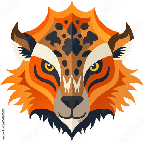 Abstract animal skin stock illustration