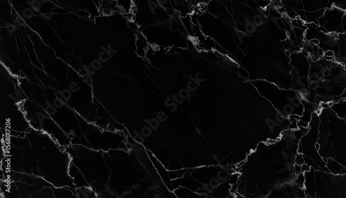 Elegant Black Marble with White Veins for Sophisticated Designs
